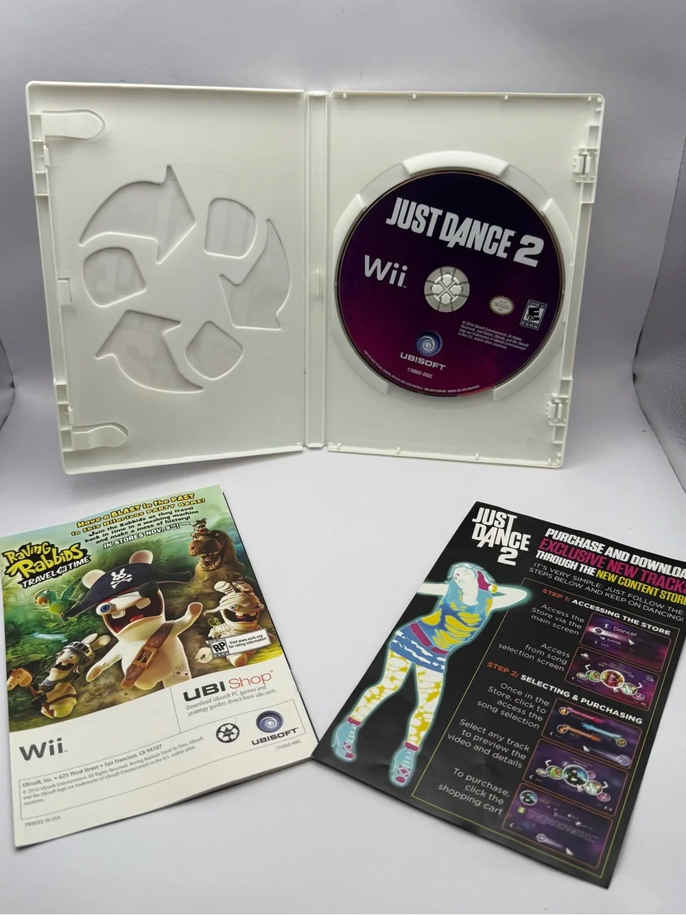 Just Dance 2 - Nintendo WII 2010 - WITH Manual - Tested